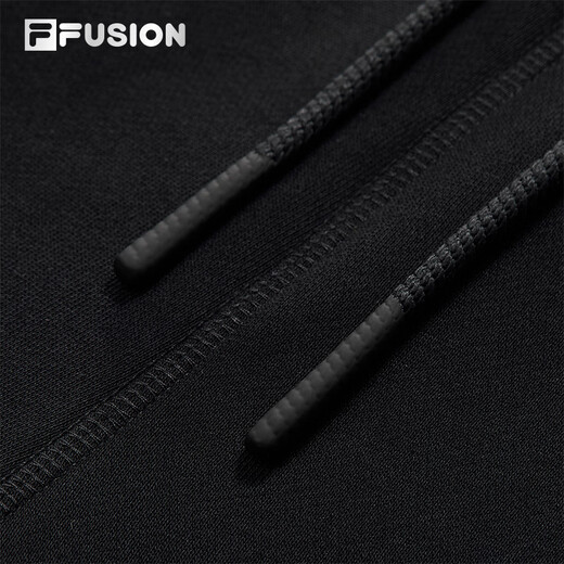 FILA FUSION official trendy brand knitted velvet trousers for men 2025 winter casual loose cuffed trousers