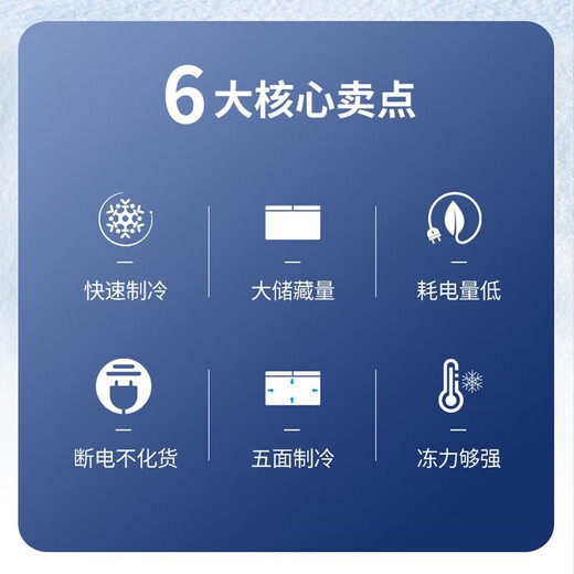 海尔冰柜商用家用大容量300升500升以上全冷冻冷藏两用卧式冷柜一级能效-40度超低温以旧换新 【超低温速冻】电子温控 | 719升