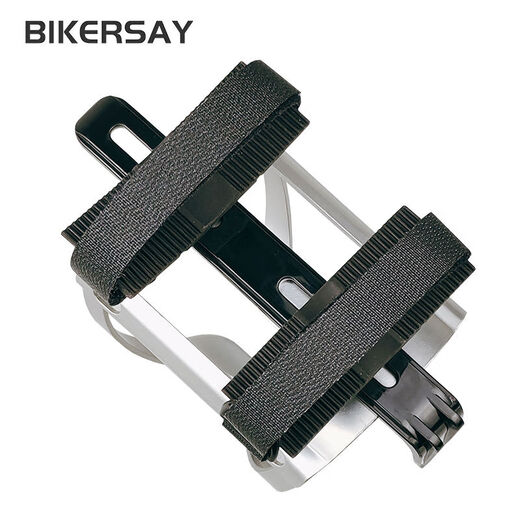 Yusenyi Bicycle Water Bottle Cage Adjustable Opening Mountain Road Bike Cup Holder Velcro Aluminum Alloy Water Cup Holder BC009 Water Bottle Holder