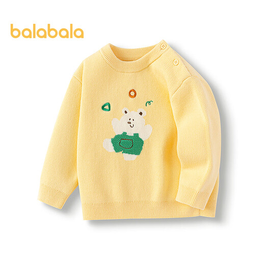 Balabala children's clothing children's sweaters baby sweaters boys and girls inner wear 2025 winter cartoon 209425103206