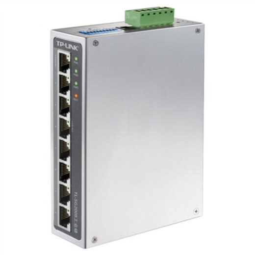 TP-LINK industrial switch operates in wide temperature range, DIN rail three-way redundant power supply TL-SG2008 industrial grade Ethernet switch 8-port Gigabit