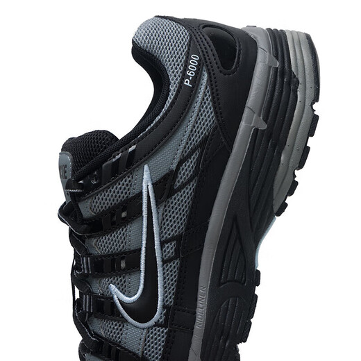 Nike (NIKE) men's shoes 2025 new autumn sneakers P-6000 retro fashionable low top lightweight breathable wear-resistant casual shoes IF6199-003 black 41
