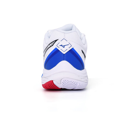 Mizuno's new WAVE FANG 2 men's and women's advanced stable support cushioning and wear-resistant badminton shoes 71GA231330 white/blue 42