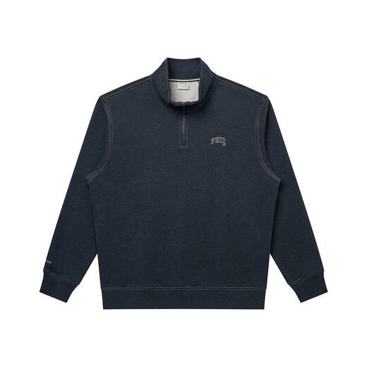 HAZZYS Men's Clothing Spring and Autumn Simple Casual Men's Tops Half-front Pullover Sweatshirts for Men ABTZE0CCI36