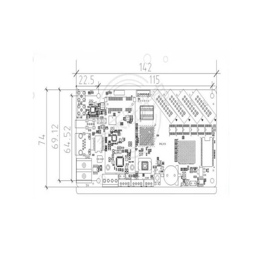 Gray scale HDD16LED full color door head asynchronous control card network port WIFI U disk support picture video HD-D16