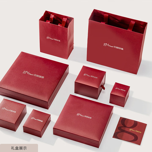 Jingrun Pearl Necklace Yazhen 925 Silver Freshwater Pearl Necklace Women's Round High-Light High-Quality Sensation as a Birthday Gift for Mom