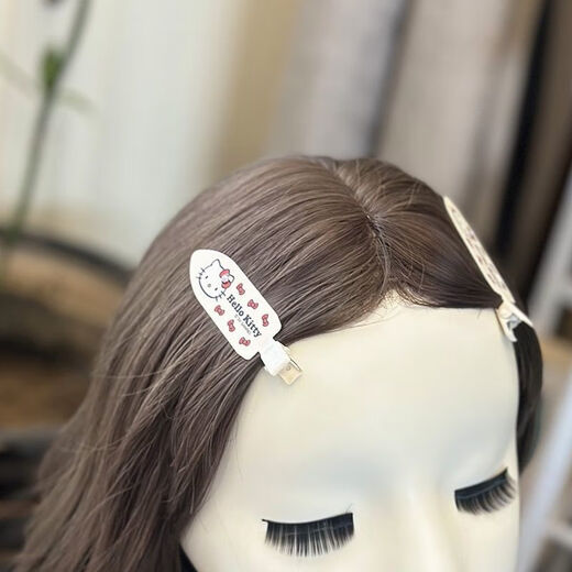 Katie (Hellokitty) Hellokitty Kopfschmuck Herbst und Winter Brauner Leopardendruck BB Clip Girl Hair Clip Katie süße Pony Clip 12187 Leopardendruck Markess Hair Clip Paar Paar