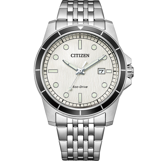 CITIZEN watch men's Japanese and Korean watch Liujun series Year of the Horse new product light kinetic energy day display steel belt gift AW1819-56A