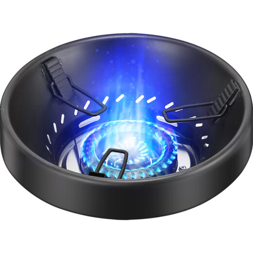 JCZS German brand gas stove windshield stainless steel windshield household gas stove fire focus energy-saving ring universal anti-slip stainless steel black 2 pieces