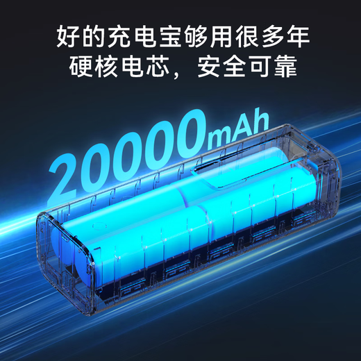 Made in Tokyo, 165W steel shell battery cell, 100W, built-in fast charging cable, 20,000 mAh, 3C certified, aircraft-friendly mobile power supply, suitable for outdoor use, Apple 17, Xiaomi 17, Huawei notebook