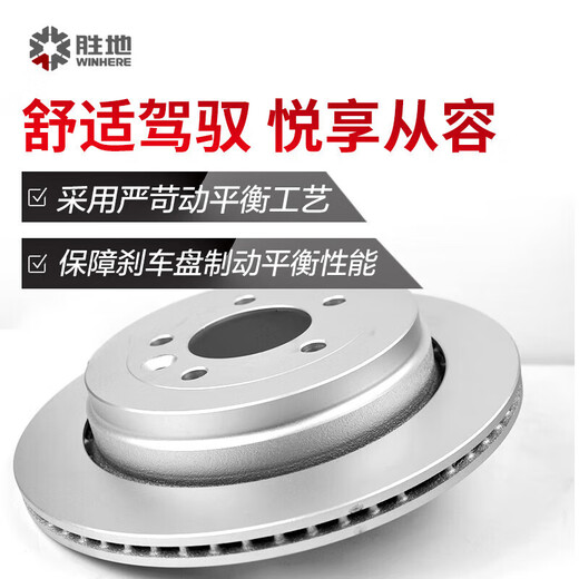 Scenic glossy brake disc rear brake disc YH12189