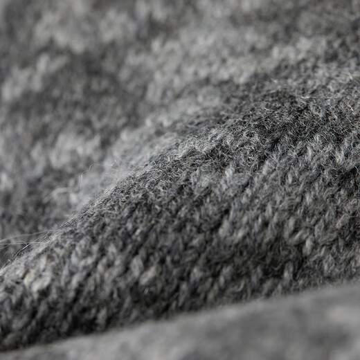 VICUTU men's scarf is simple, fashionable, comfortable, warm and skin-friendly, business commuting, casual and versatile scarf gray