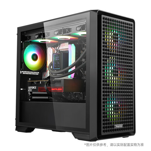 Colorful AMD gaming computer host Ryzen R7 5700X/RTX5060Ti 4060Ti graphics card e-sports live broadcast ai computing rendering DIY assembly computer complete machine with six R7 5700X+16G+RTX5060Ti