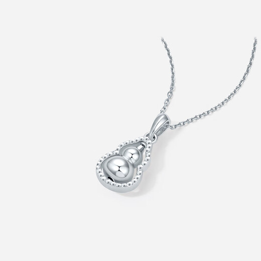 Saturday Fu PT950 platinum pendant for women platinum gourd Fulu birthday gift B0421071 without chain, about 3.34g