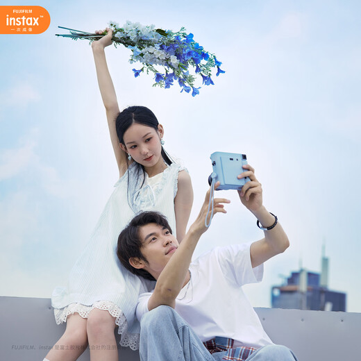 INSTAX Fuji instax instant camera SQUARE SQ1 Glacier Blue