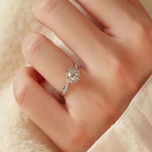 AIF Moissanite Star Woven Ring Women's Proposal Engagement Wedding Diamond Ring 50 Cents Valentine's Day Birthday Gift for Girlfriend 50 Cents Moissanite Star Woven Diamond Ring/Customized Engraving