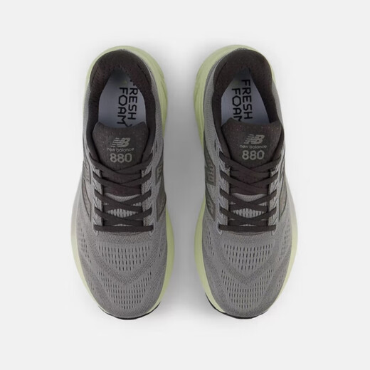 New Balance 25 новая мужская и женская обувь 880 v15 профессиональная амортизация легкие повседневные спортивные кроссовки серые светло-зеленые 41,5