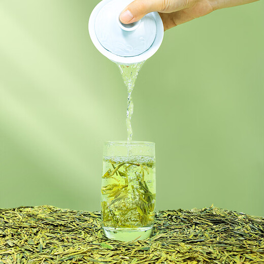 West Lake Brand 2025 New Tea is launched in Green Tea Longjing Tea, Rare Old Tea Tree Double Canned, 100g Spring Tea