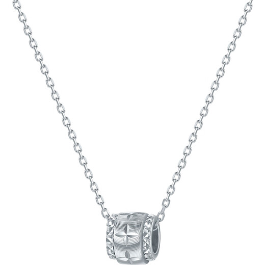 Saturday Fortune PT950 platinum necklace platinum pendant Passepartout birthday gift B0622031 about 4.69g 40+5cm
