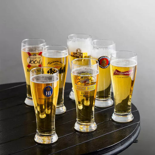 Yusenyi 1664 special craft beer cup, commercial Asahi beer cup, Kirin wine cup, Tsingtao beer cup, German beer cup, Budweiser beer cup