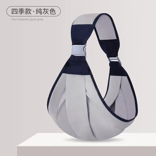 COOKSS 婴儿背带宝宝抱娃神器孩子新生儿大童1-3岁横前抱式简易透气四季 四季款*清新绿