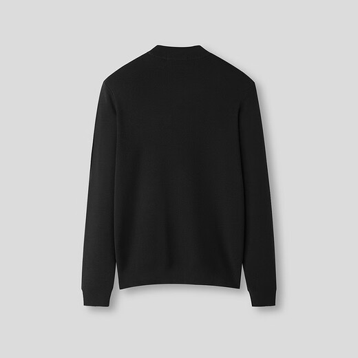 HLA Heilan long-sleeved sweater men's pure wool half turtleneck slim sweater men