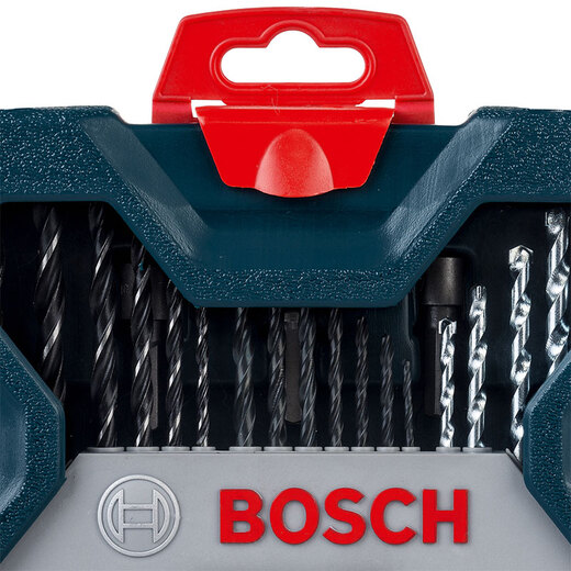 BOSCH metalworking, woodworking, and masonry bit drill bit mixed set X33 (33 pieces)