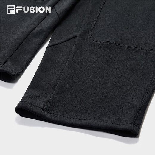 FILAFUSION Fila trendy brand knitted trousers for men 2025 winter casual loose cotton straight pants