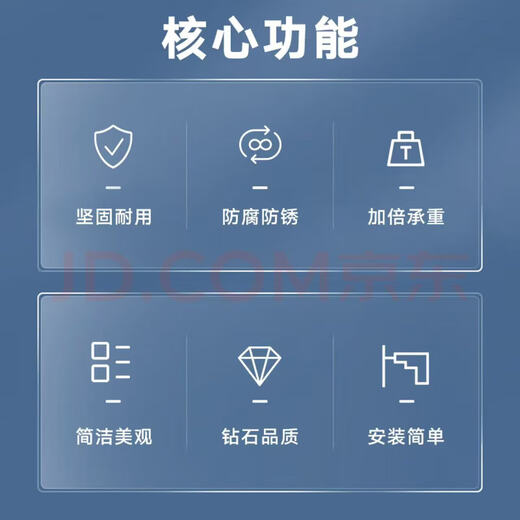 Air conditioner bracket thickened 1-1.5P2p 3 stainless steel air conditioner outdoor unit bracket reinforced air conditioner outdoor shelf air conditioner hanger suitable for Midea Gree Oaks Haier luxury extra thick 1.5p stainless steel bracket 1.6 thick free full set of screws