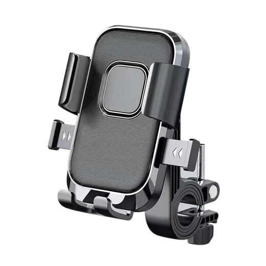 New electric vehicle motorcycle rearview mirror mobile phone holder outdoor riding shockproof bicycle navigation holder factory rearview mirror type + anti-shake metal pole universal type