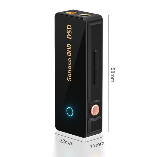 Rhythm Tank (TempoTec) Sonata BHD true balanced dual decoding 4.4+3.5mm/computer usb sound card/decoder amp small tail adapter cable adjustable gain Android typec line version