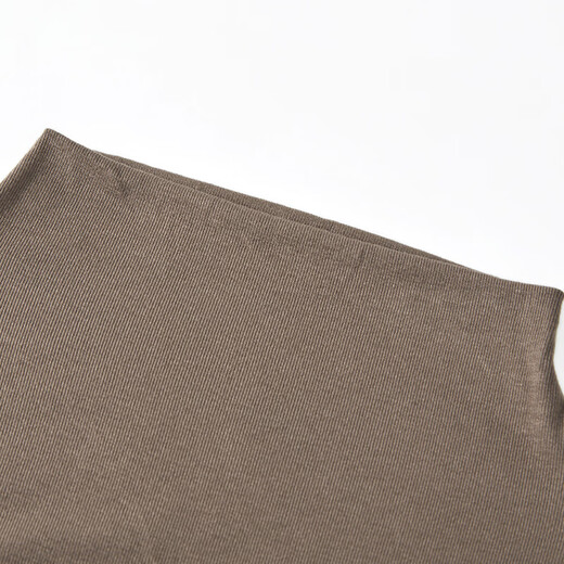 Xiangying half turtleneck inner bottoming shirt for women 2025 winter new slim long-sleeved pullover Maillard knitted top off-white M 160/84A/95-110Jin Jin equals 0.5 kg