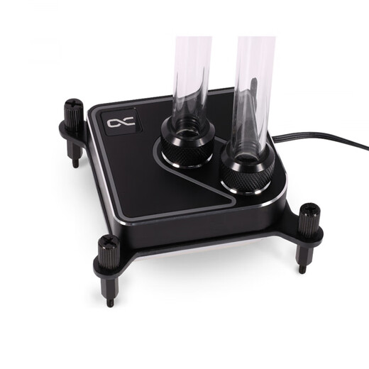 Alphacools neue Core -Serie Metal CPU -Kühlwasserkühlkopf unterstützt LGA1700/1851/AM5 CORE_1_LT Fantasy Argb transparent (13886) _