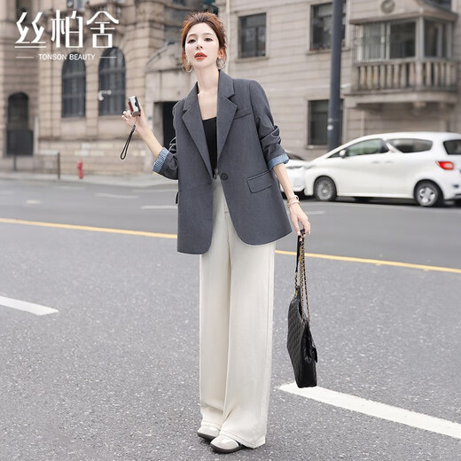 Sibaishe Commuting Blazer Women's 2025 Autumn New Fashion Small Casual Suit Top