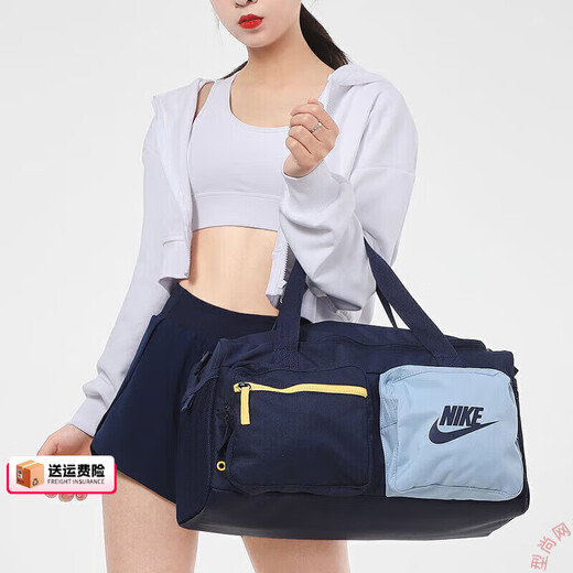 耐克（NIKE）官方舰店单肩包新款大容量运动包拎包桶包潮流手提包斜挎包健身包 BA6169-410-商场同款 MISC