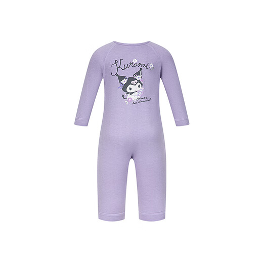 Adoring Children Admiring Infants and Toddlers 25AW Nuanyang Coolomi Flower Language/Nuanyang Camping Time Men and Women Infants and Toddlers Long-sleeved One-piece Romper Suit Thick Nuan -10~0 Coolomi 80cm