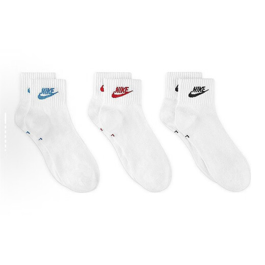 Chaussettes pour hommes adidas et chaussettes féminines trois paires 2025 Chaussettes de sport printanier et d'été coulant des chaussettes décontractées confortables et polyvalentes HT3468 JC9272 / noir / blanc / gris clair / trois paires S Taille de la chaussure 35-38