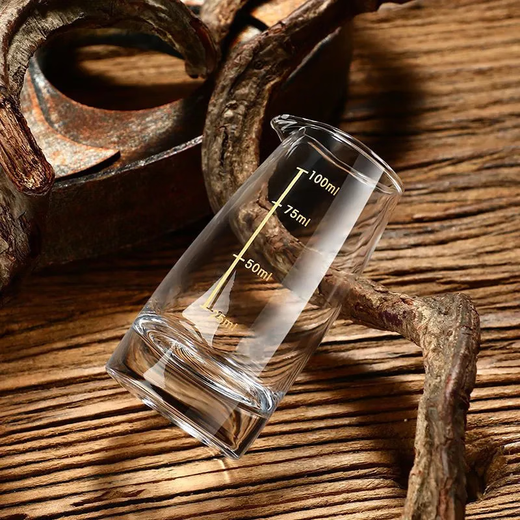 Thickened glass white wine cup set household wine divider with scale wine pot small wine cup wine cup wine set 100ml seven-character pot*6+bullet cup*6