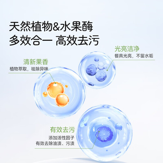 Lissome capsule dishwasher R1 special dishwashing liquid dishwashing liquid