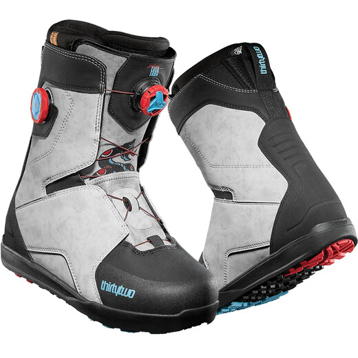 THIRTYTWO42 Ski 2526 Snowboard Snowboard Shoes Men's 32 Snowboard Equipment BOA Snow Shoes SHIFTY Single BOA Black and White 40