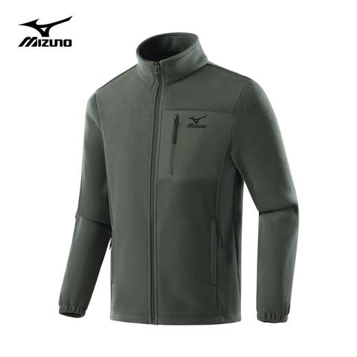 Mizuno (MIZUNO) Outdoor Fleece Jacket Men's Jacket Top Travel Warm Windproof Versatile Comfortable Jacket Navy XL