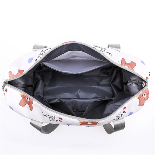 Hahainiao large-capacity women's portable travel bag fitness short-distance business trip luggage bag travel can be set with a trolley maternity storage bag