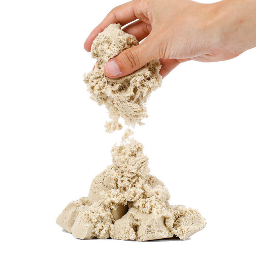 魔力沙儿童玩具沙游乐场彩沙工厂批发幼儿园沙泥太空玩具沙 白 500克高端魔力沙