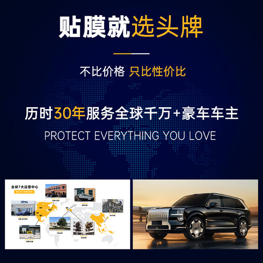 XPEL PROTEX Lite invisible car cover car film TPU body film full car paint protection film car transparent car cover anti-scratch