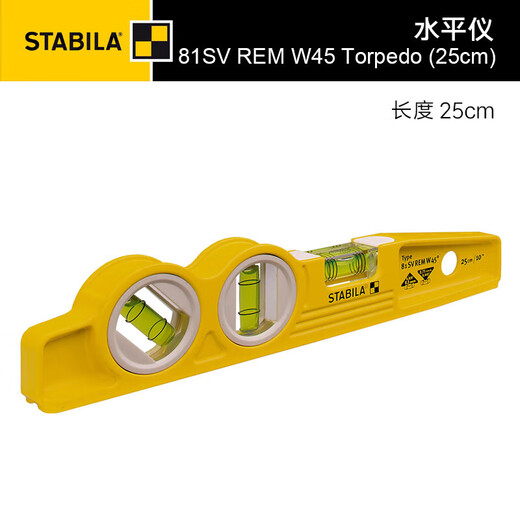 STABILA torpedo level 81S multifunctional mini magnetic measuring level 25cm17832