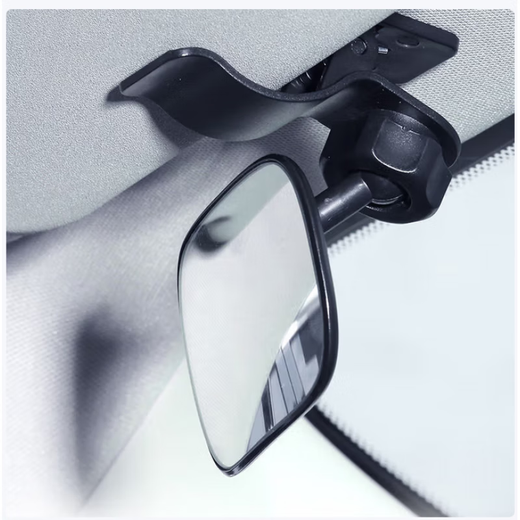 Degalen car rearview mirror, interior reflector, reversing blind spot auxiliary, universal wide-angle curved high-definition mirror, baby observation mirror, wide-angle baby observation mirror, suction cup