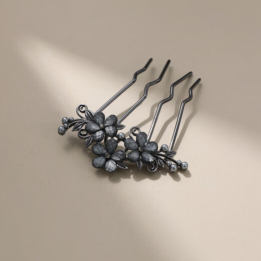 Chimera (CHIMERA) retro daily hair U-shaped hair comb high-end temperament flower hairpin hairpin girl birthday gift