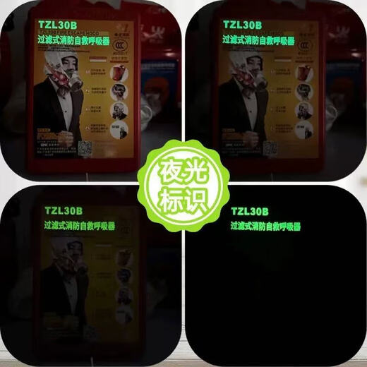 Huan'an fire mask fire mask fire escape home commercial fire gas mask anti-smoke mask filter fire self-rescue respirator TZL30B Huan'an fire protection