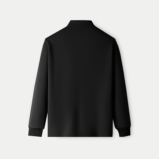 Heilan House polo shirt men's winter 25 new mountain not high series loose top black 4Y reservation 2XL 185/100A recommended 165~180Jin Jin equals 0.5 kg