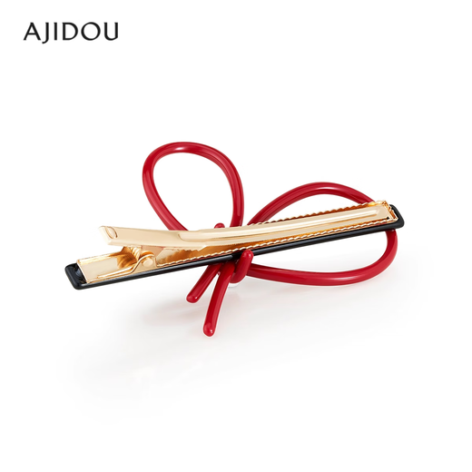 AJIDOU duckbill clip bow headband fashion trend versatile high elastic hairpin hair accessories side clip birthday